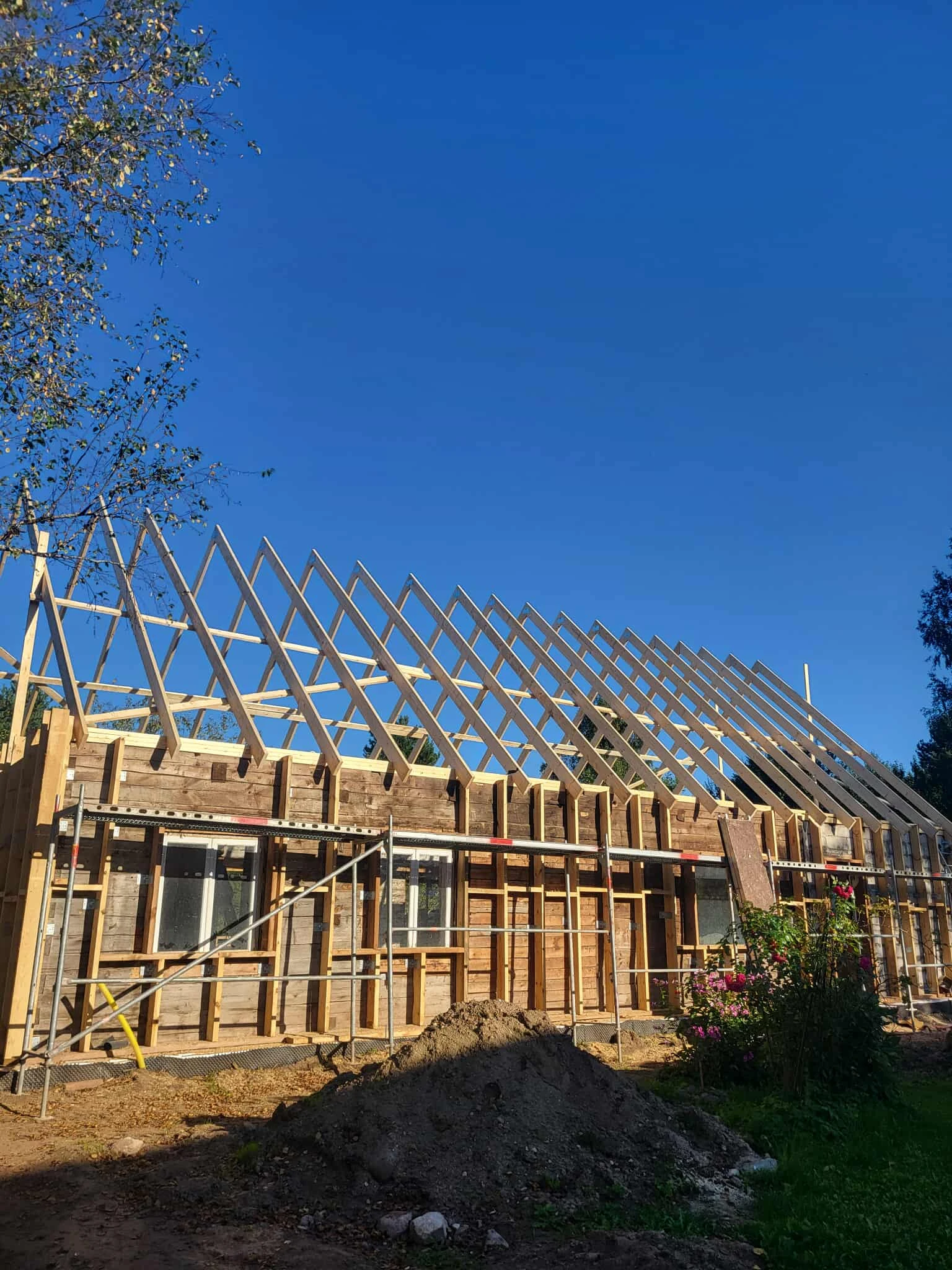 Puidutööd katuse jaoks