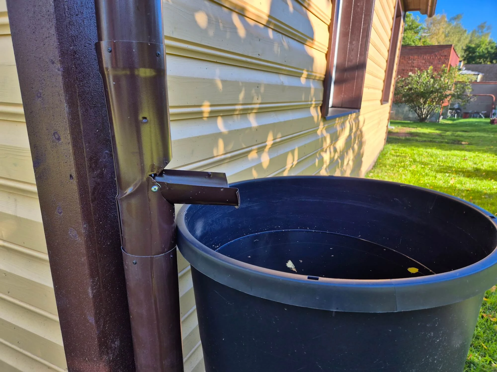 Väljavooluava vihmavee kogumiseks