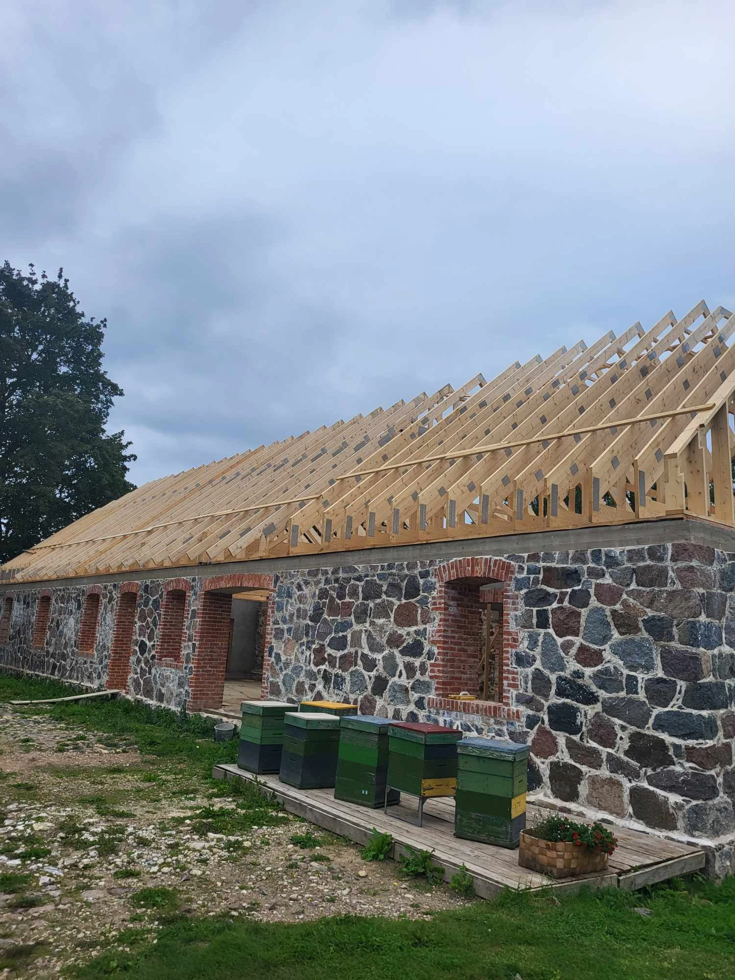 Puidutööd katuse jaoks