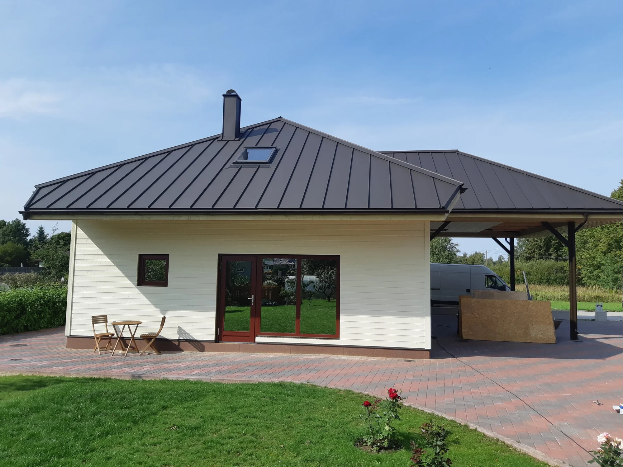 Erlicon katusetööde meeskonna tehtud tööd